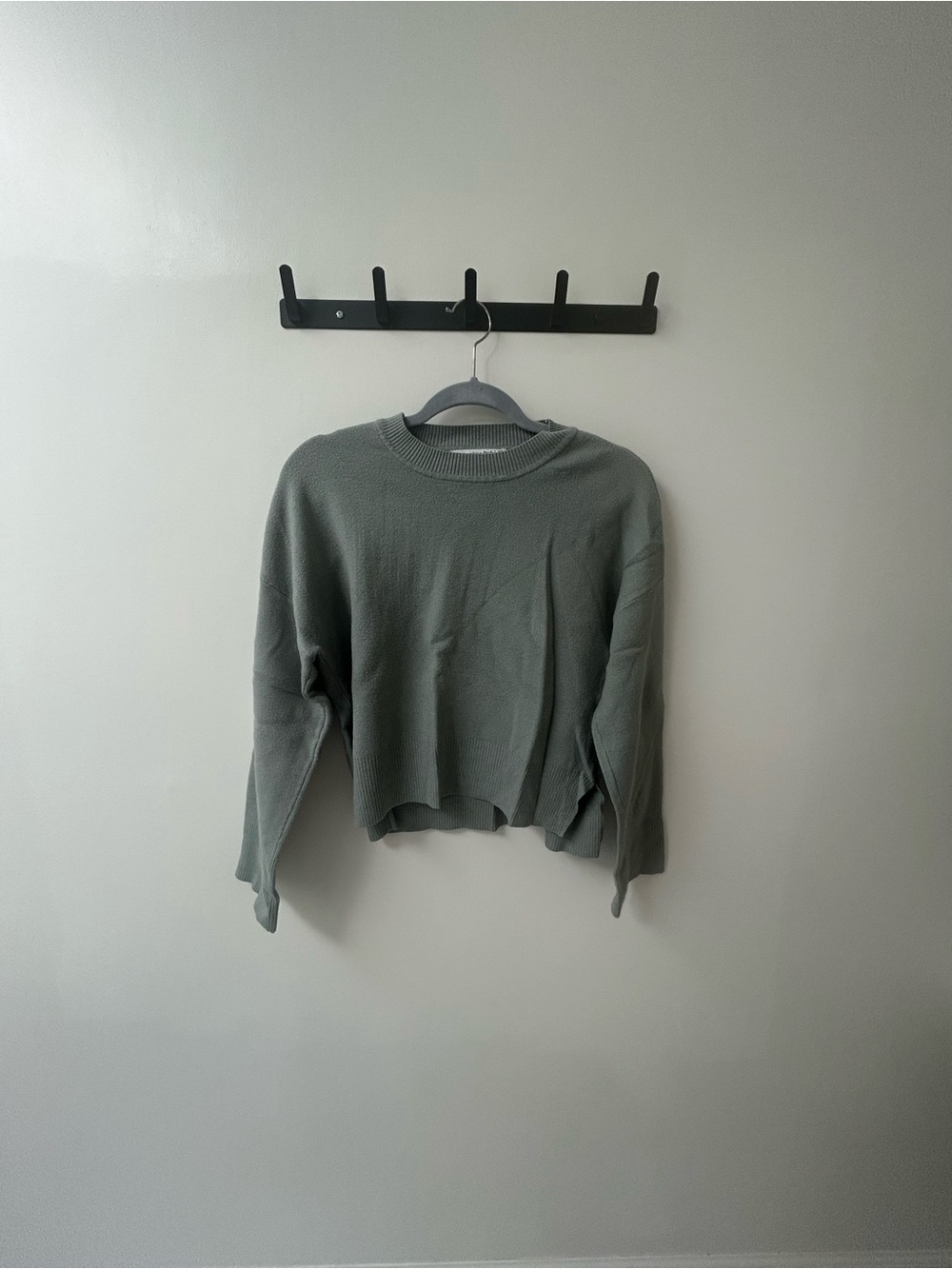 Abercrombie & Fitch Sage Green Crewneck Sweater